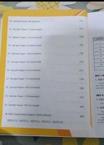 Maths Sample Paper