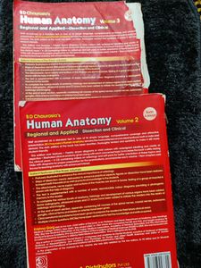 Combo BD CHAURASIA ANATOMY TEXTBOOK PART - 2&amp;3