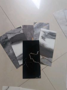 Acrylic Collection white and grey shades 33 Sheets