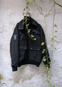 Rocawear imported heavy Gray Jacket