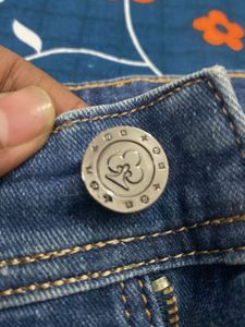 Louis Vuitton  Embellished Wide Leg Jeans