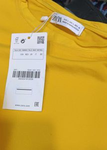 Golden Yellow Zara T-shirt