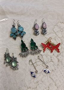 Boho Gemstone Earring Bundle