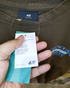 H&amp;M Unisex Backprinted Oversize Tee ❤️‍🔥😎