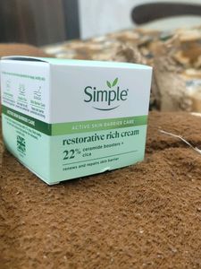 Simple Active Skin Barrier Care Cream