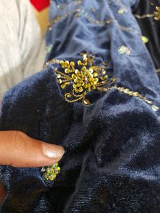 Velvet Designer Kurta