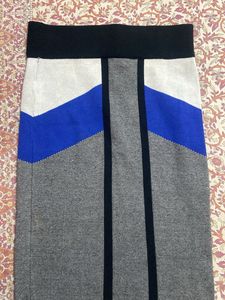 Stylish Color Block Skirt