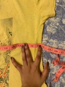 Vintage Graphic Tee Yellow