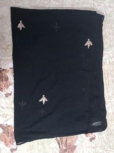 Lovely Black Colour Embroidered Dress