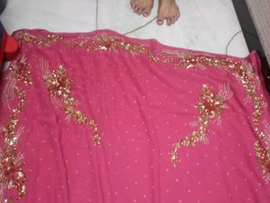Hand Beaded Saree 😍✨