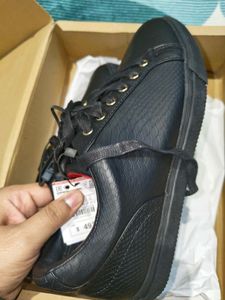 ZARA MEN BLACK LEATHER SNEAKERS 😎🔥👀