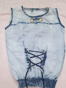 Denim Top