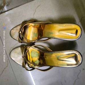 Elegant Gold Flats