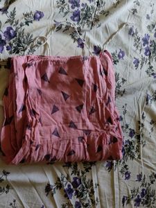 Pink Printed Palazzos