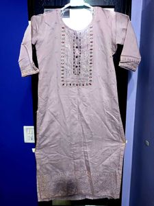 Kurta Set With Work Duptta