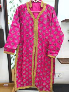 Banarasi Open Kurti With Lehnga