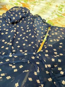 Beautiful Printed Blue Top