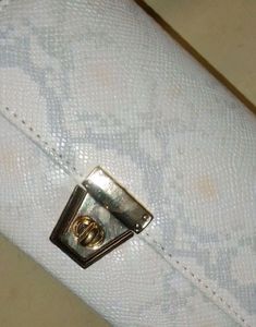White Sling bag