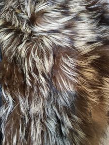 leather and fur cum vintage inspired jacket