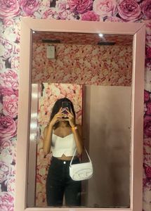 Bardot white top