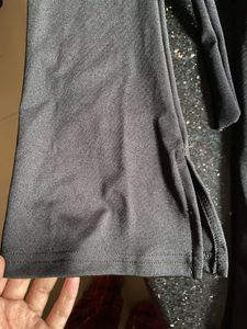 Black Cut Out Aline Mini Dress