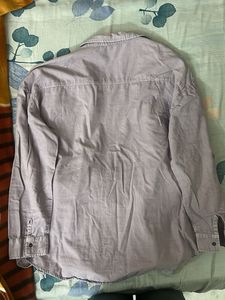 Lavender Button-Down Shirt