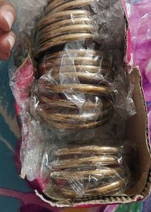 Golden Bangles Set