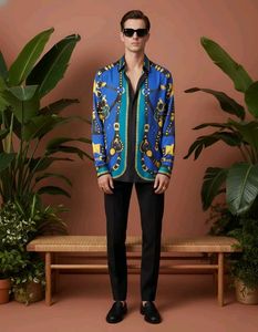 Stylish Patterned Men's Shirt