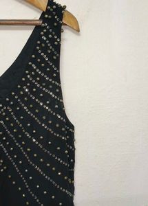 Trendy New Black Shinny Top For Women