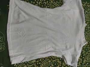 White Basic Tee