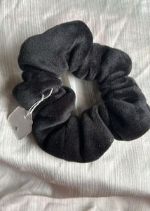 Black Velvet Scrunchie Xl