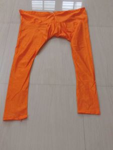 Orange Anarkali Dress