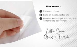 12 inch x 60  3 Layer lamination sheet