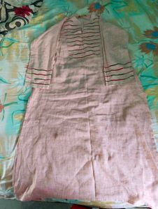 Peach Kurta