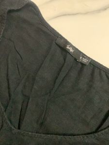 Black Puff Sleeve Dress