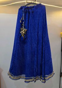 Elegant Blue Indian Dress