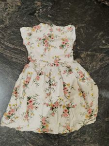 Floral Frock For Girls Of Age 10 To 12