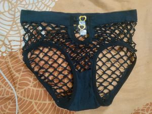 Fishnet Detail Panty