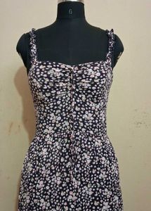 Floral Print Midi Dress
