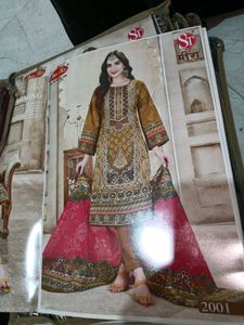 Elegant Dress Material (Any One) Of Your Choice