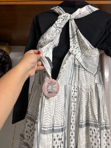 🆕 Patterned Maxi Dress suit