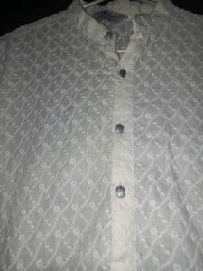 Elegant White Kurta