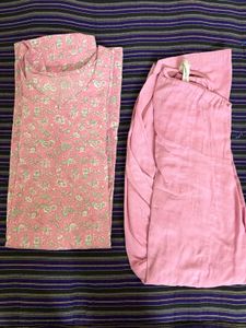 Pink Floral Suit