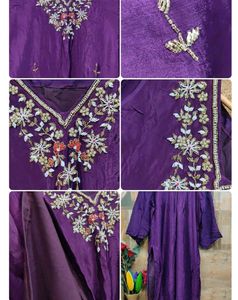 Elegant Embroidered Kurta XXL & XL