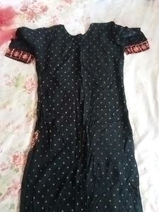 Black Embroidery Dress