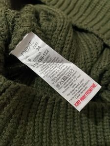 NEXT IMPORTED Green Turtleneck Sweater