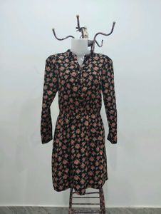 Floral Knee Length Dress