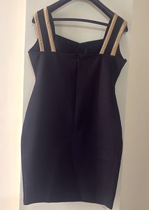 Chic Black &amp; Gold Dress