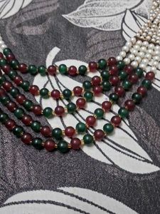 Layered Beaded Necklace