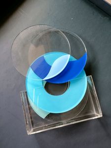 Circular Table Coaster for Tea Cups, Coffee Mugs/B